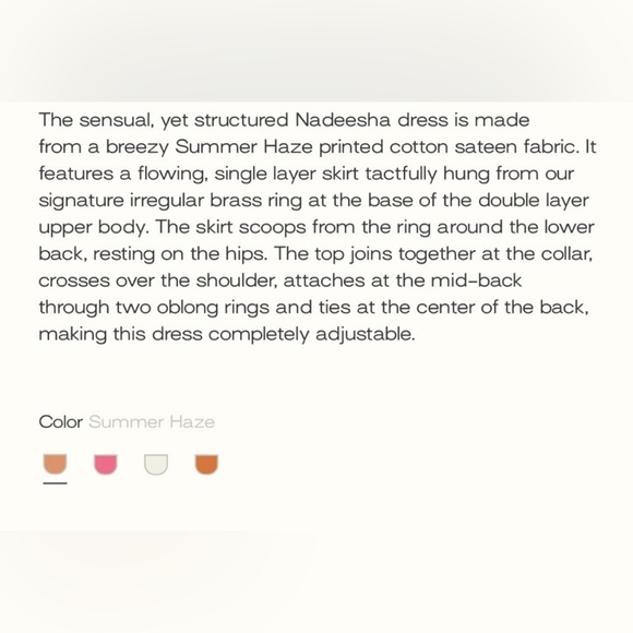 Cult Gaia Nadeesha Dress in Summer Haze - Size L - Picture 8 of 8